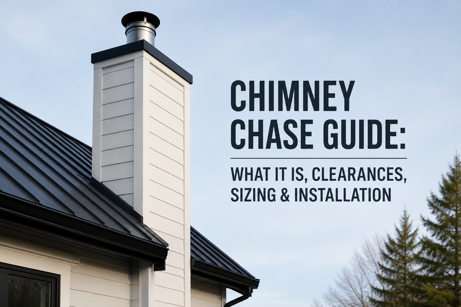Chimney Chase Guide: What It Is, Clearances, Sizing & Installation