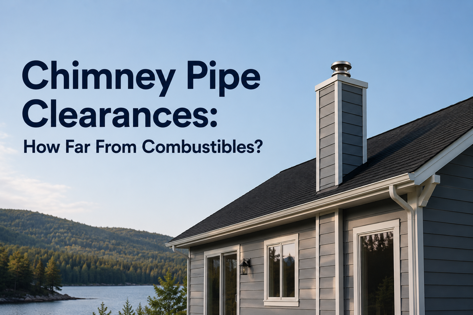 Chimney Pipe Clearances: How Far From Combustibles?