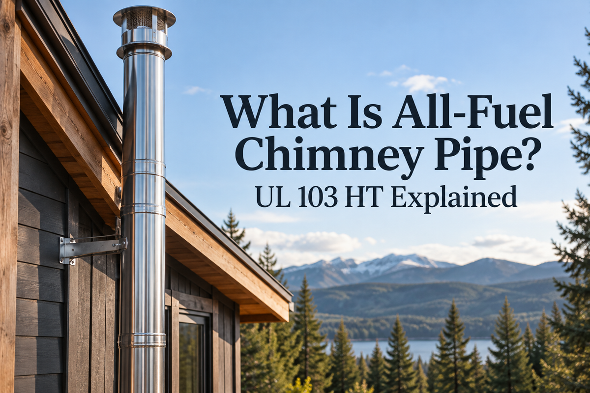 What Is All-Fuel Chimney Pipe? UL 103 HT Explained