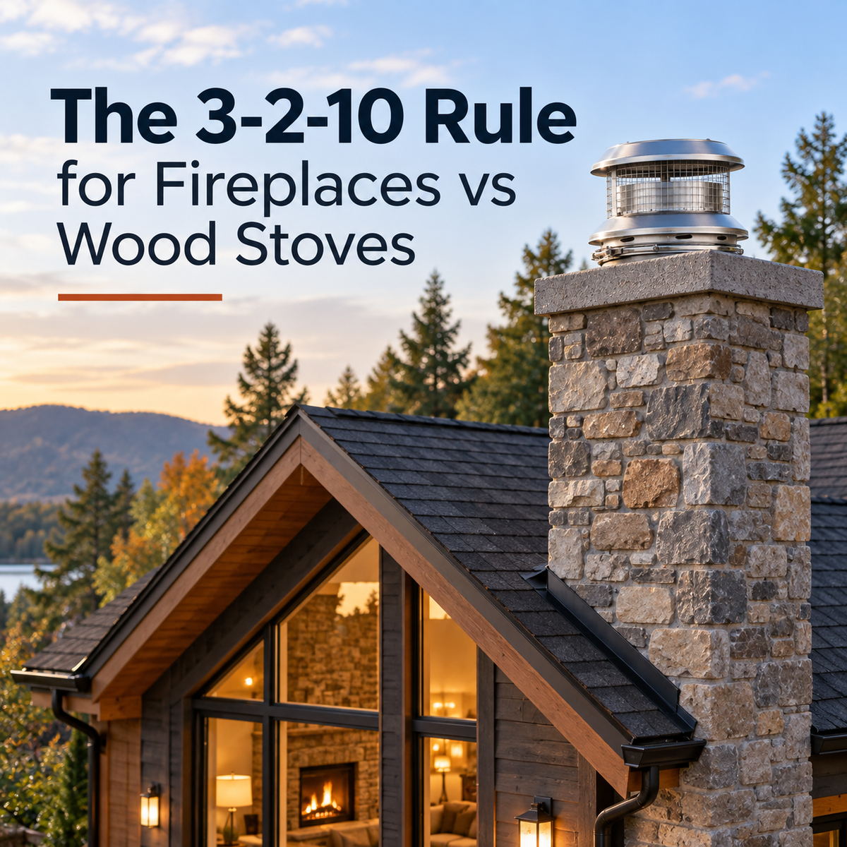 The 3-2-10 Rule for Fireplaces vs Wood Stoves