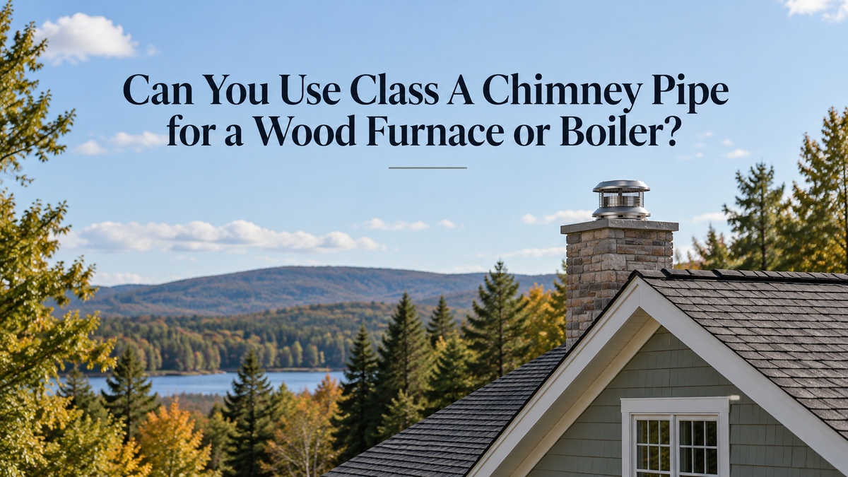 Can You Use Class A Chimney Pipe for a Wood Furnace or Boiler?