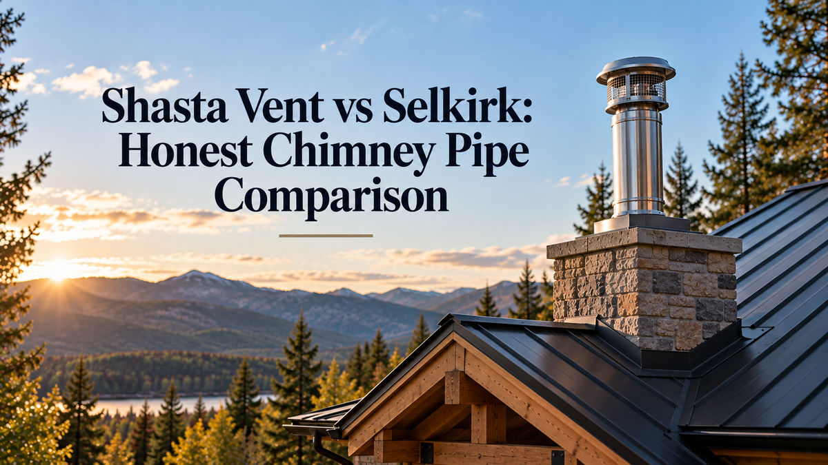 Shasta Vent vs Selkirk: Honest Chimney Pipe Comparison