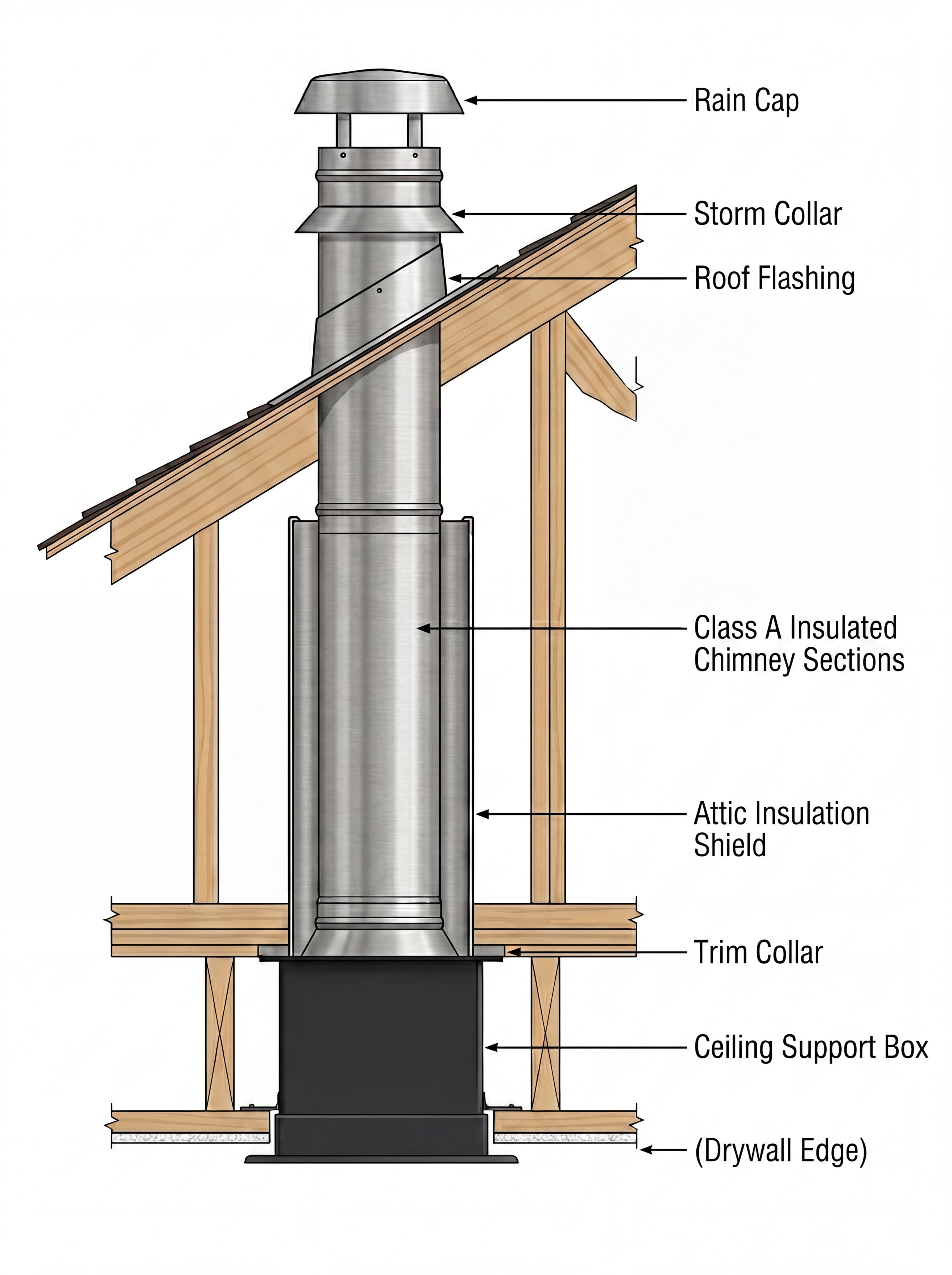 A Step-by-Step Guide to Installing Your Chimney Pipe: All the Products You'll Need