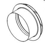 6-Inch Finishing Collar (Stainless Steel Trim)