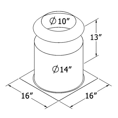 8-Inch Attic Insulation Shield (AIS)