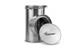 8-Inch Chimney Pipe Tee with Cleanout Cap (Stainless Steel)