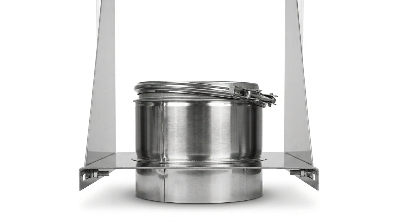 6-Inch Tee Support Bracket (Wall Mounted)
