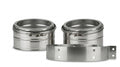 8-Inch Chimney Pipe Elbow Kit - 15 Degree Offset