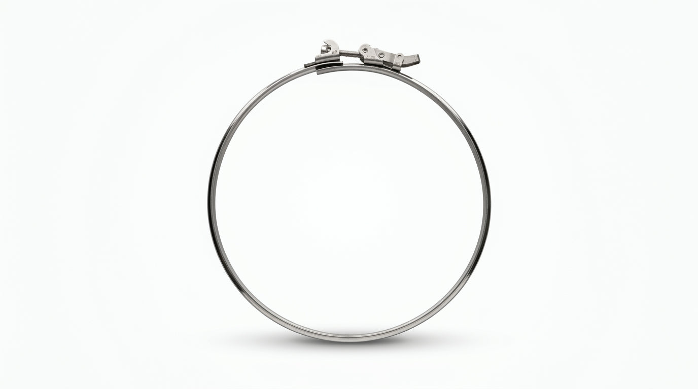 6-Inch Heavy-Duty Chimney Pipe Locking Band