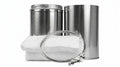 6-Inch Adjustable Chimney Pipe (11" to 20" Telescoping Length)