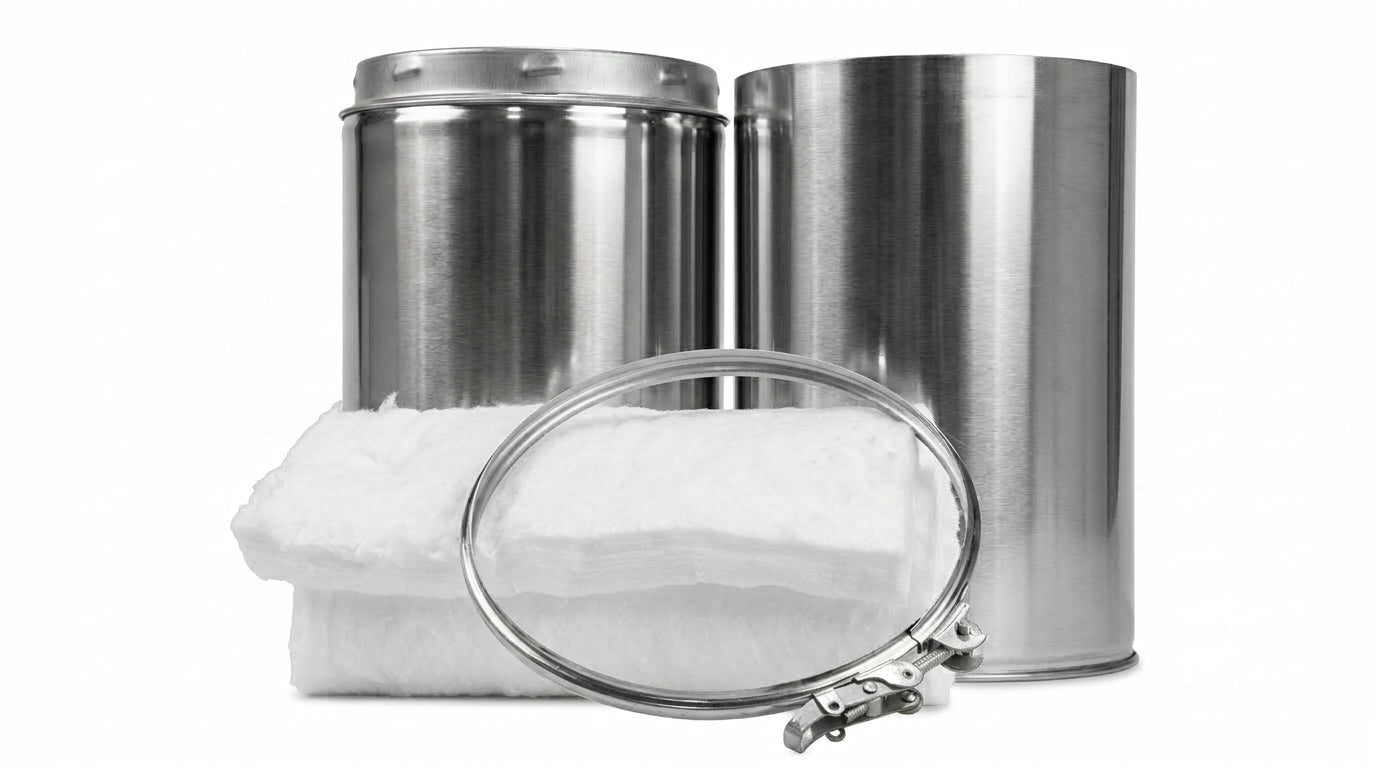 6-Inch Adjustable Chimney Pipe (11" to 20" Telescoping Length)