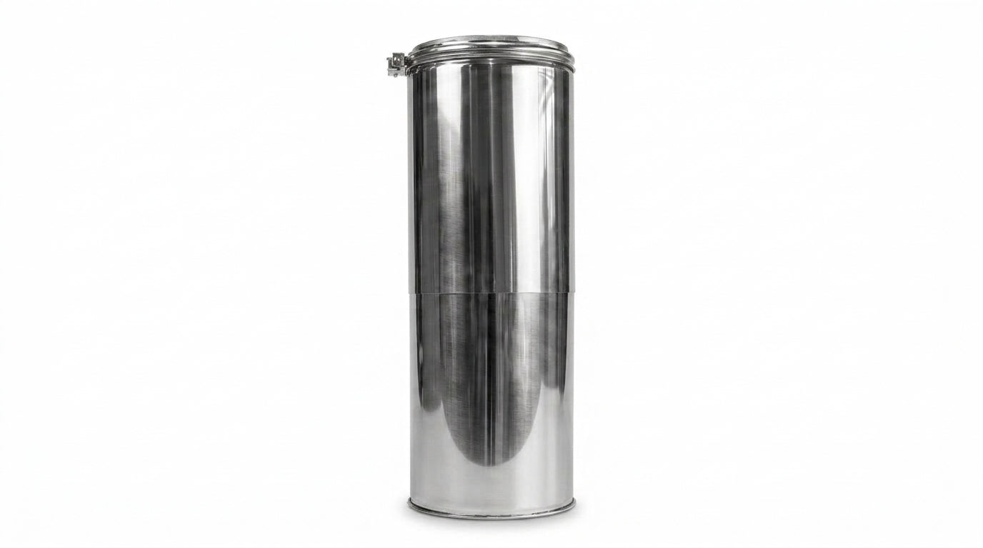 6-Inch Adjustable Chimney Pipe (11" to 20" Telescoping Length)