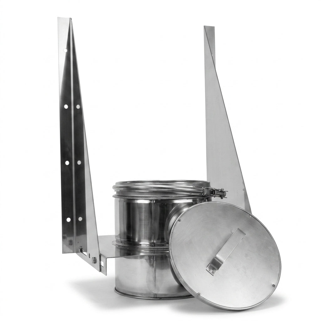 6-Inch Tee Support Bracket (Wall Mounted)